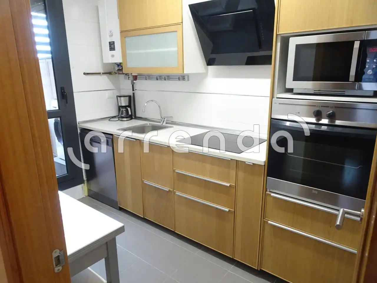 Kitchen of Flat for rent in Santander  with Heating and Parquet flooring