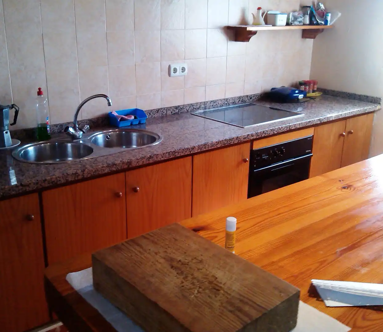Cocina de Casa adosada en venta en Almuñécar con Aire acondicionado, Terraza y Piscina