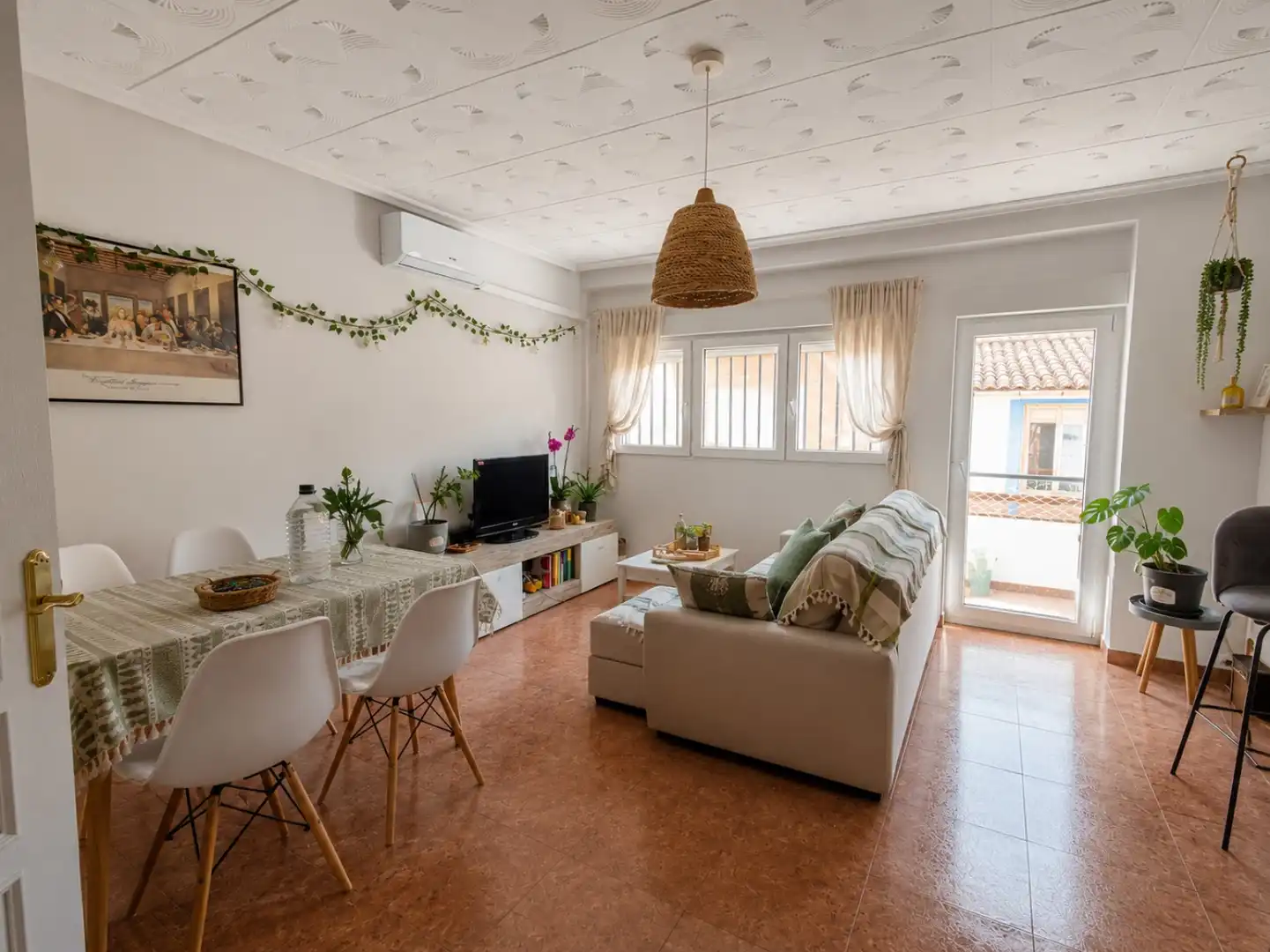 Sala d'estar de Pis en venda en Massalfassar amb Aire condicionat, Calefacció i Balcó
