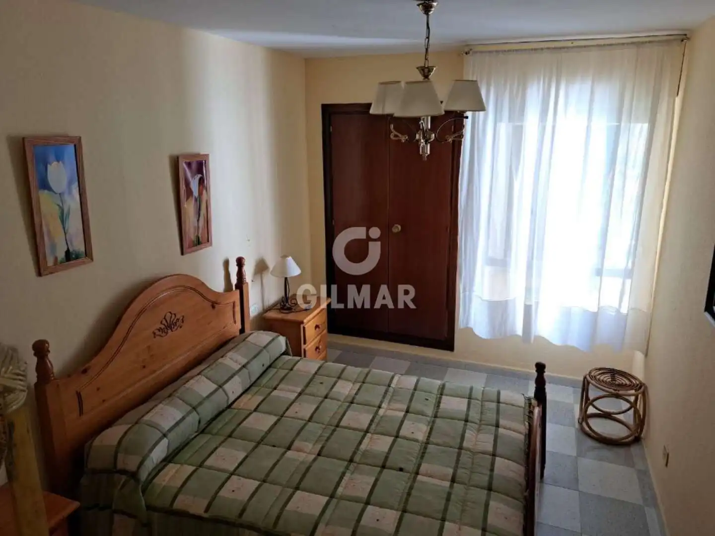 Schlafzimmer von Wohnungen zur Miete in El Puerto de Santa María mit Privatgarten und Möbliert