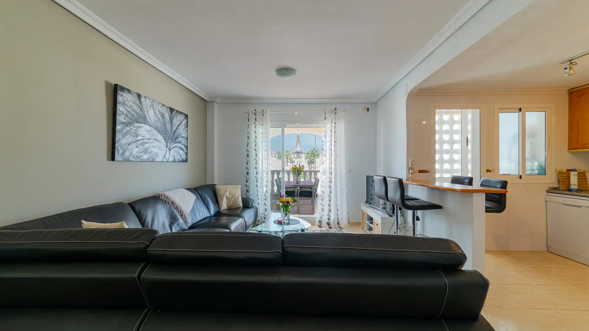 Sala d'estar de Àtic en venda en Orihuela amb Aire condicionat, Calefacció i Terrassa