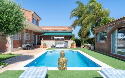 Swimming pool of House or chalet for sale in Els Pallaresos  with Air Conditioner, Terrace and Swimming Pool