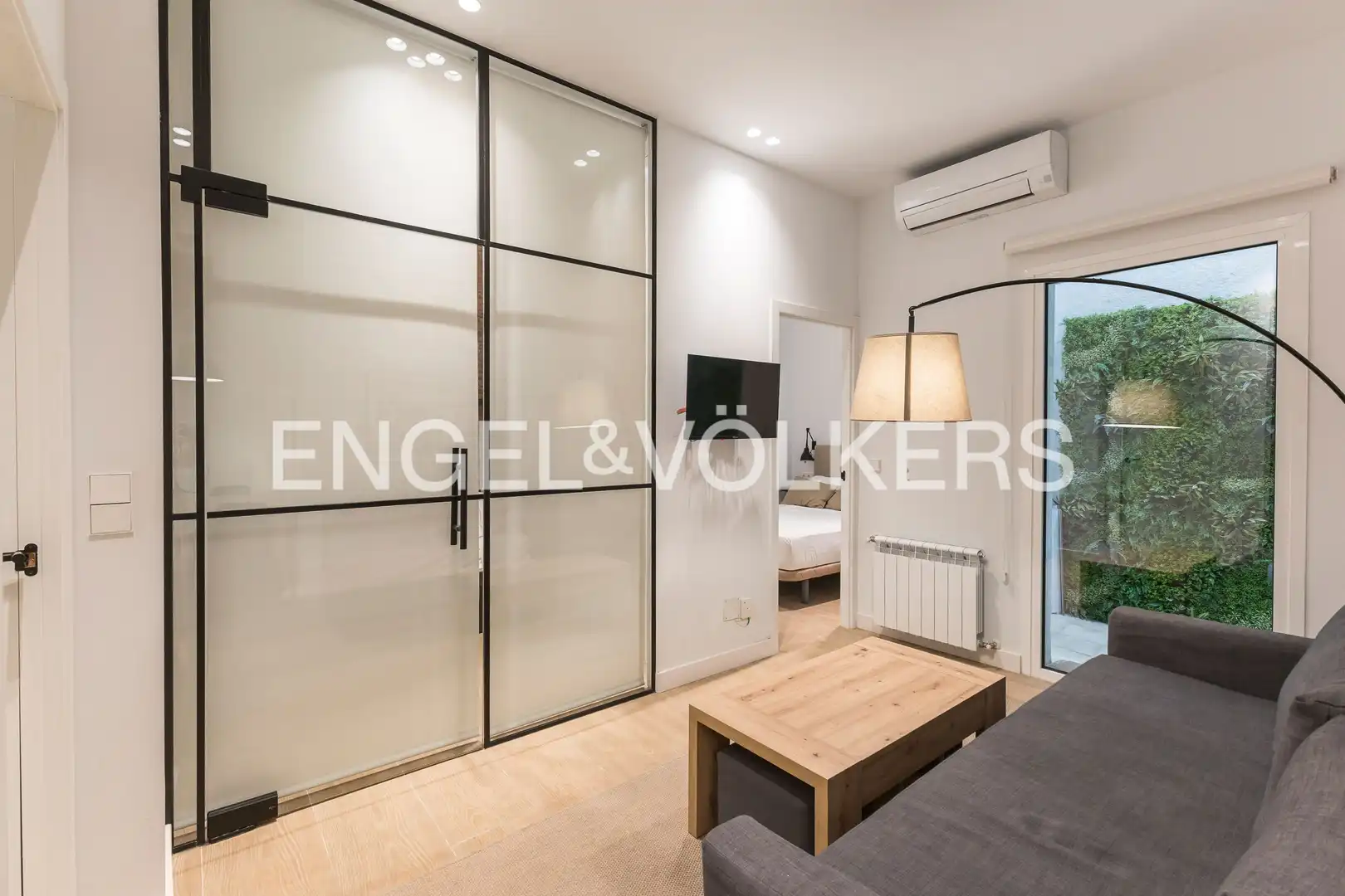 Sala de estar de Planta baja de alquiler en Madrid con Aire acondicionado y Calefacción