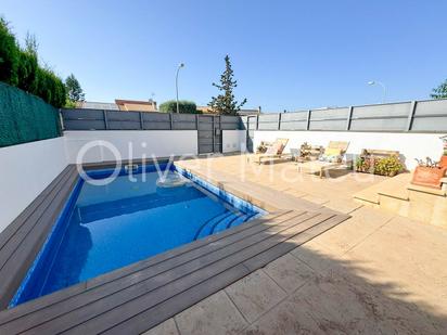 Swimming pool of Single-family semi-detached for sale in Marratxí  with Air Conditioner, Terrace and Swimming Pool