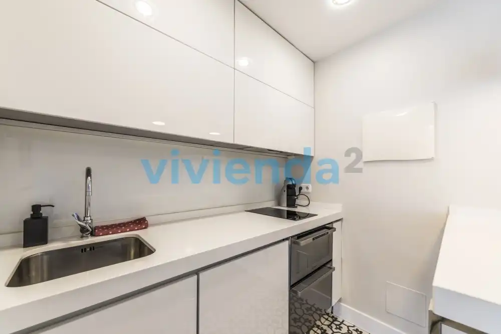 Küche von Wohnung zur Miete in Madrid mit Klimaanlage und Heizung