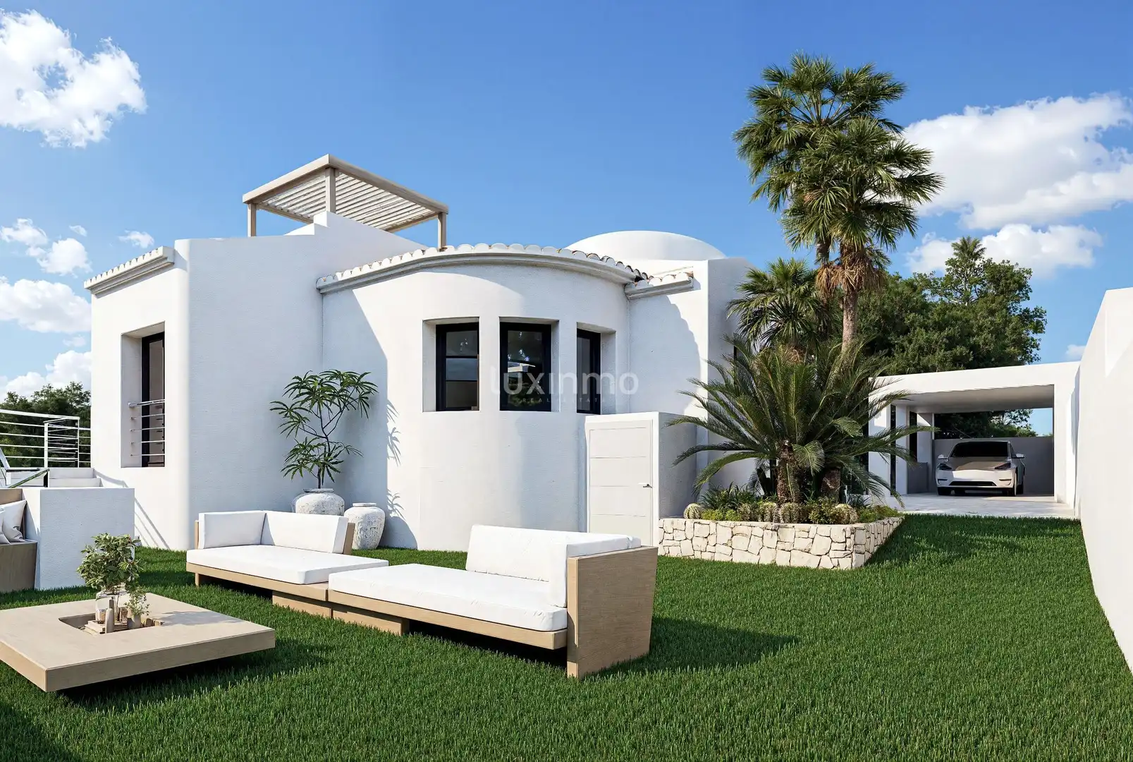 Jardí de Casa o xalet en venda en Altea amb Aire condicionat, Terrassa i Traster