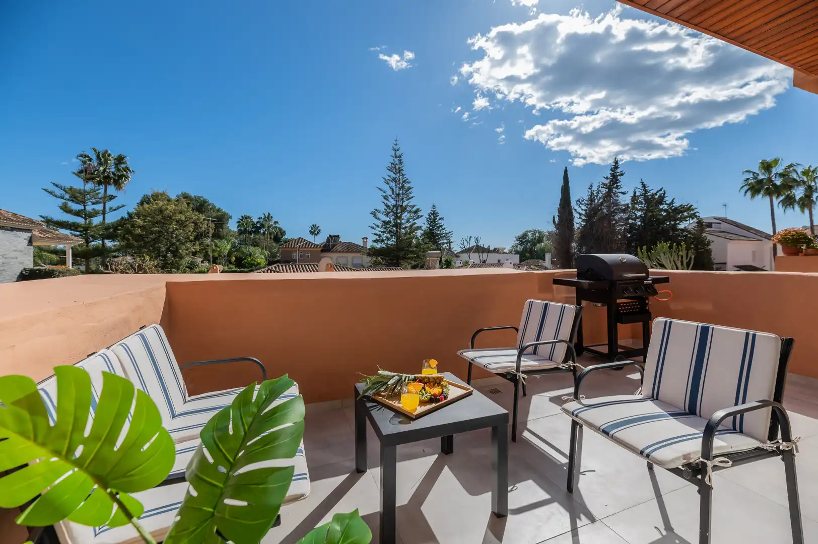Terrassa de Apartament en venda en Estepona amb Aire condicionat, Terrassa i Piscina