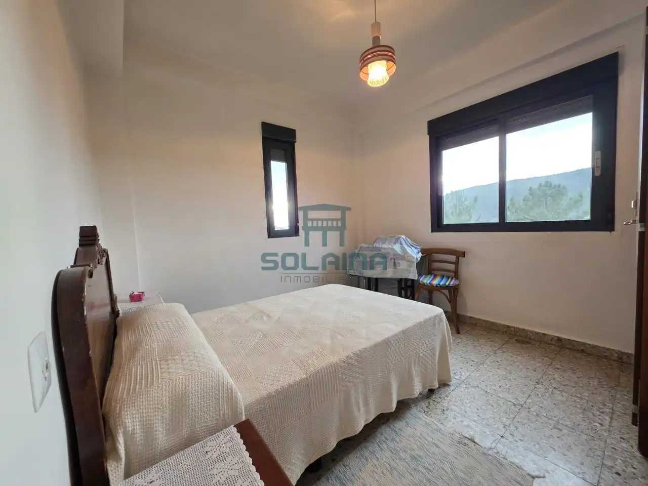 Dormitori de Casa o xalet en venda en Pantón amb Calefacció i Jardí privat