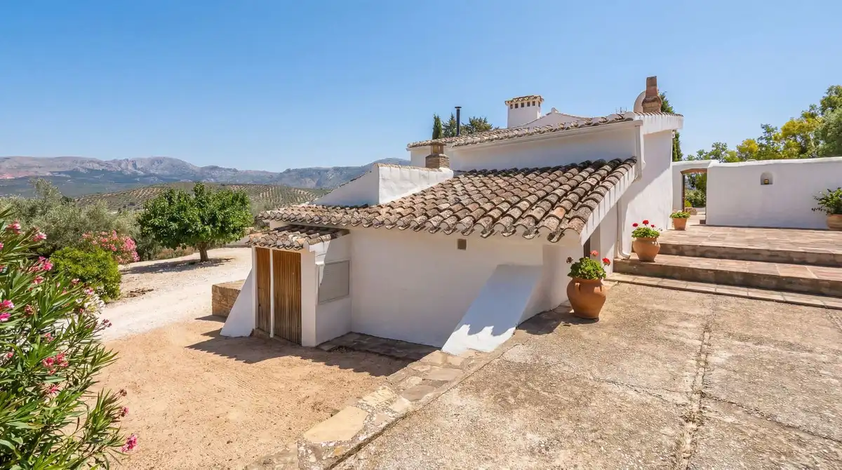 Vista exterior de Finca rústica en venta en Villanueva del Rosario con Aire acondicionado, Terraza y Trastero