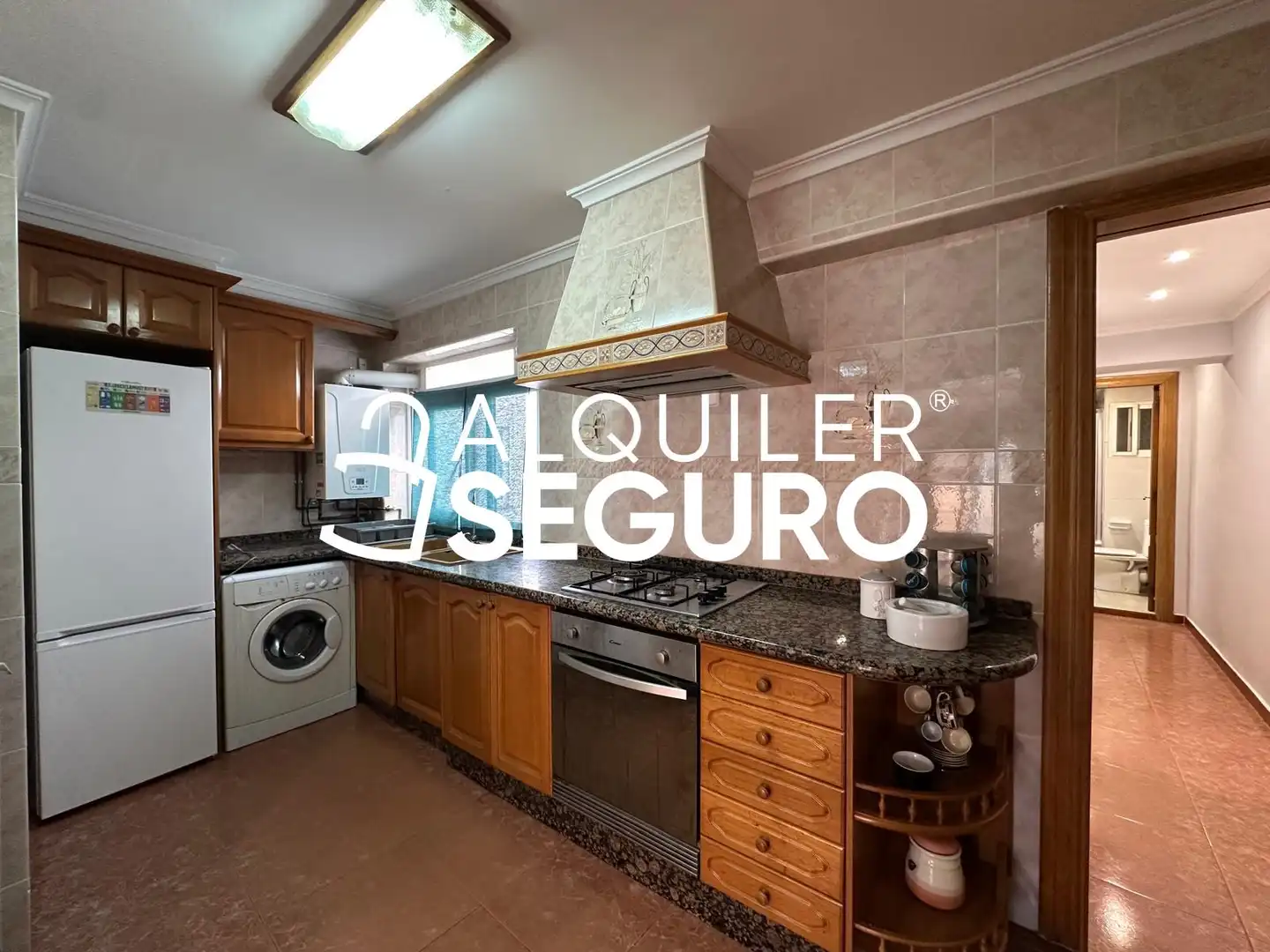 Cocina de Piso de alquiler en Alboraya con Aire acondicionado, Calefacción y Terraza