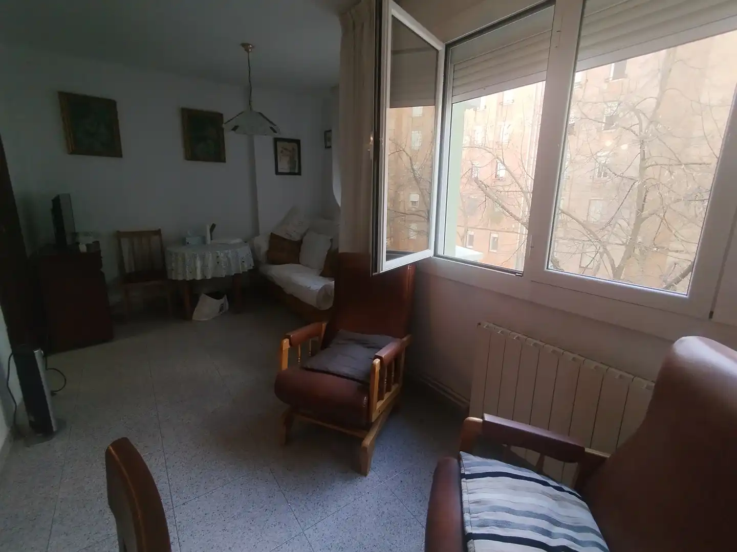 Living room of Duplexes for sale in Sabadell  with Heating, Storage room and Furnished