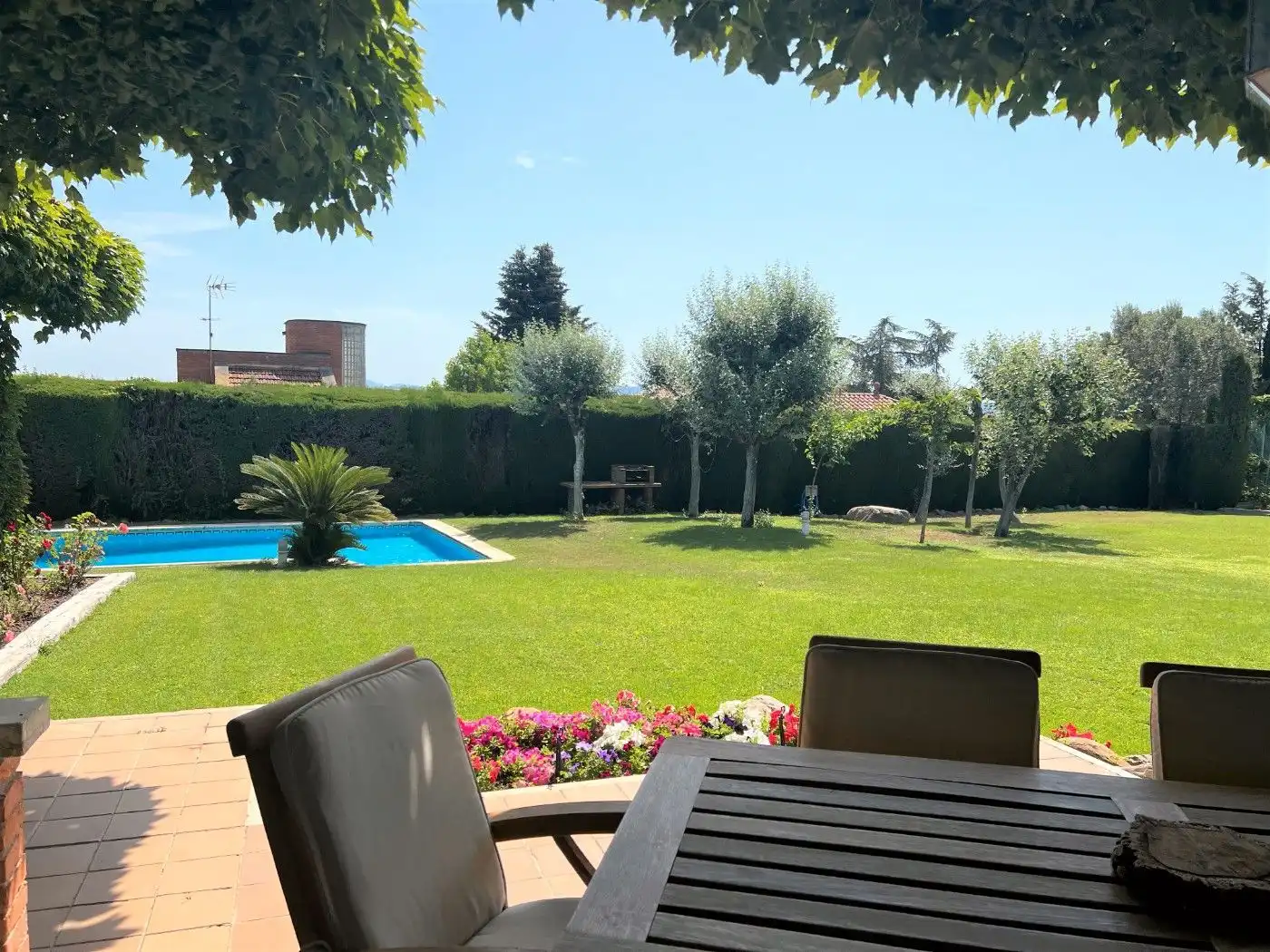 Jardí de Casa o xalet en venda en Canovelles amb Aire condicionat, Calefacció i Jardí privat