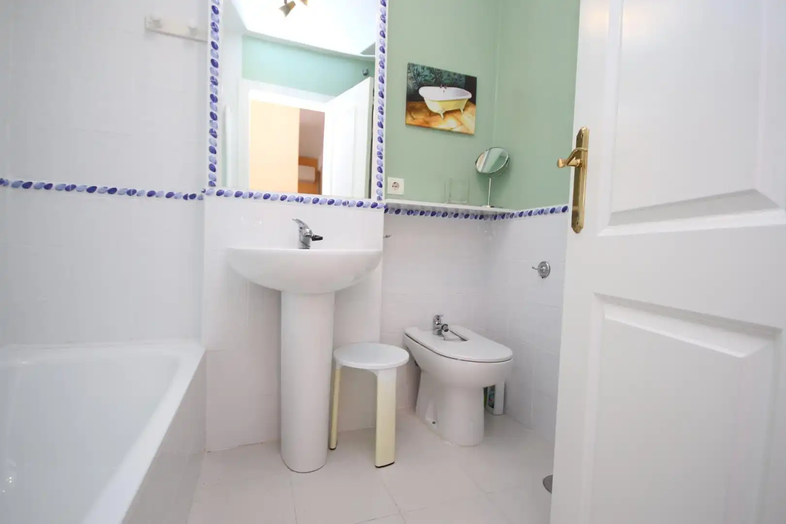Baño de Apartamento en venta en Islantilla con Aire acondicionado, Calefacción y Jardín privado