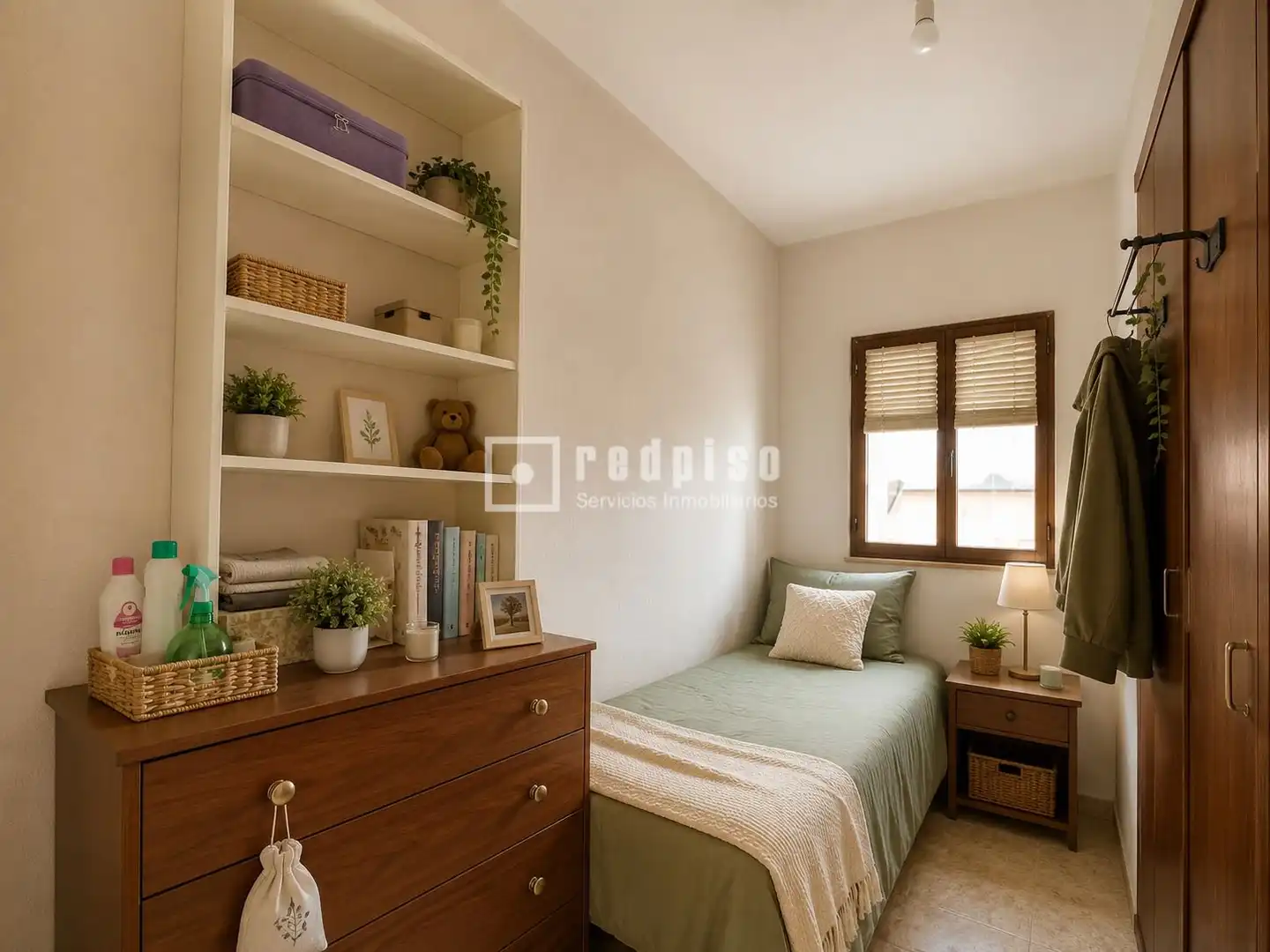 Bedroom of Flat for sale in Madrid