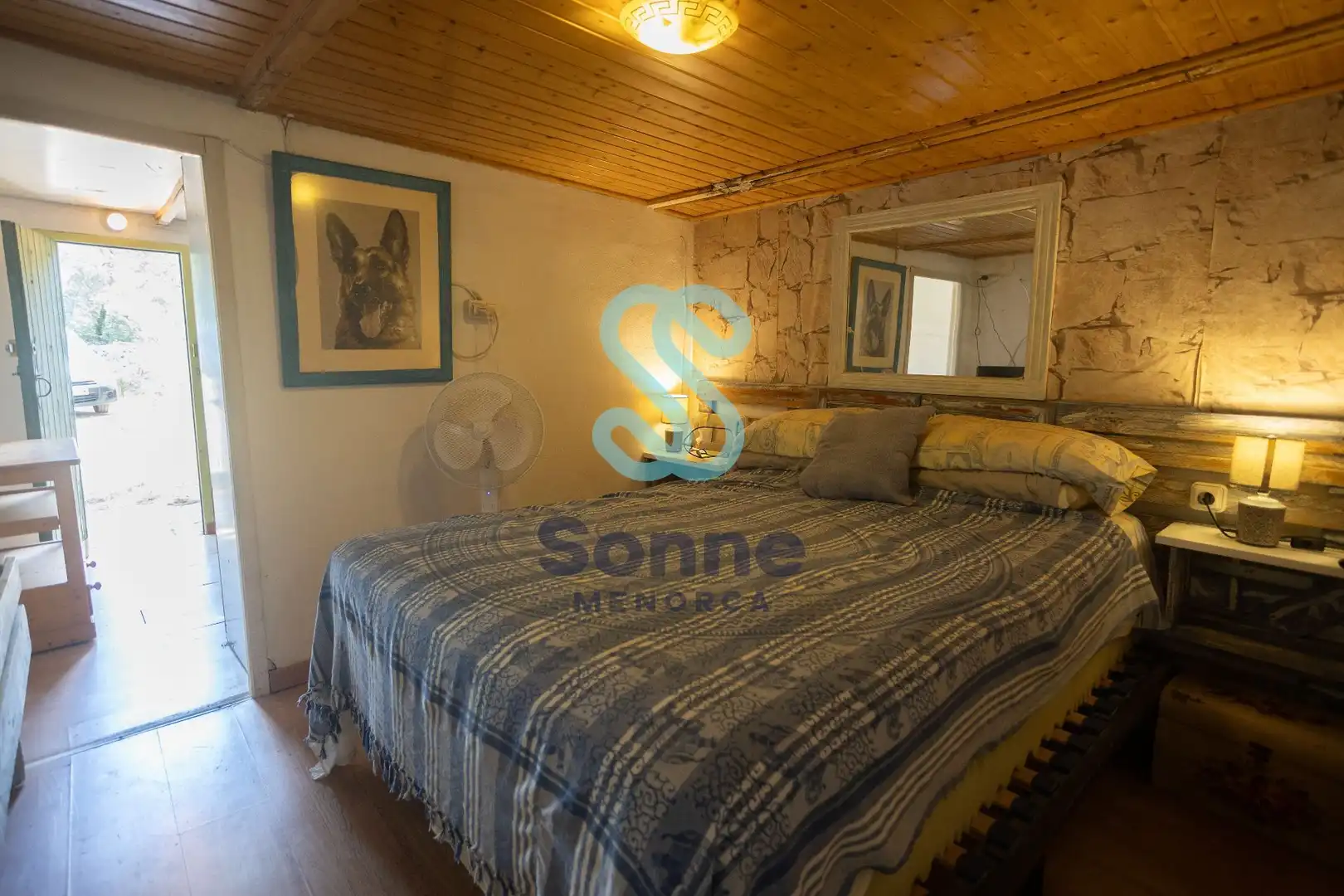 Dormitori de Casa o xalet en venda en Ferreries amb Jardí privat, Terrassa i Piscina