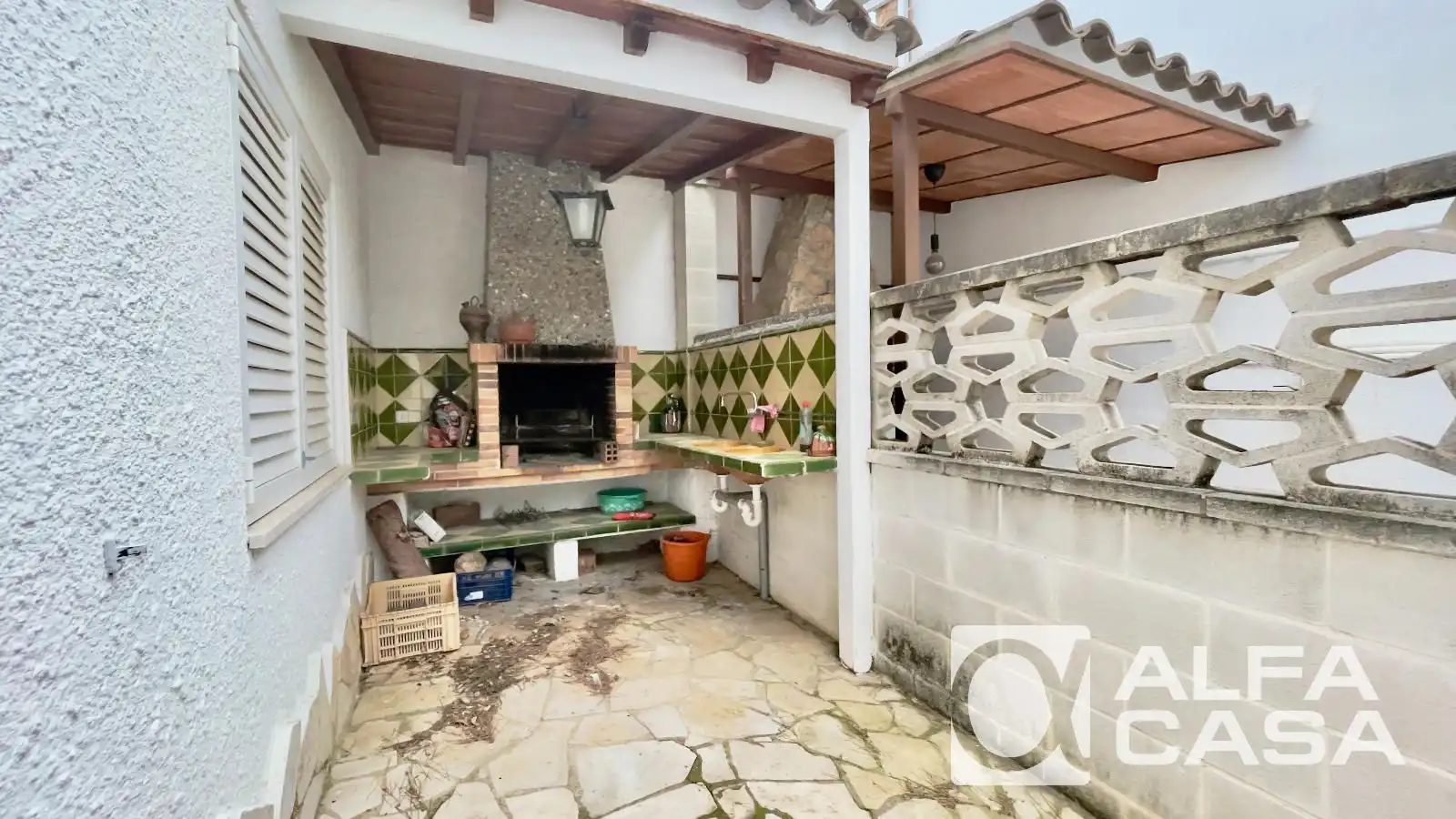 Garden of Houses for sale in Canyelles