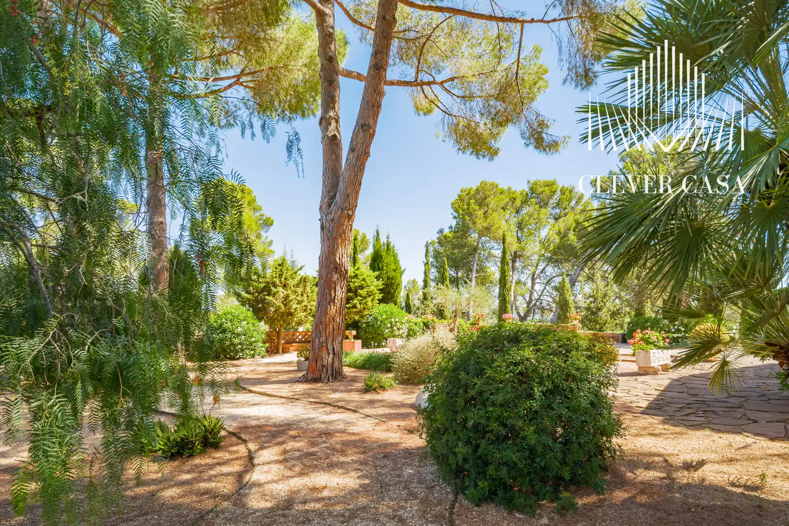 Jardín de Casa o chalet en venta en Castellví de Rosanes con Aire acondicionado, Calefacción y Jardín privado