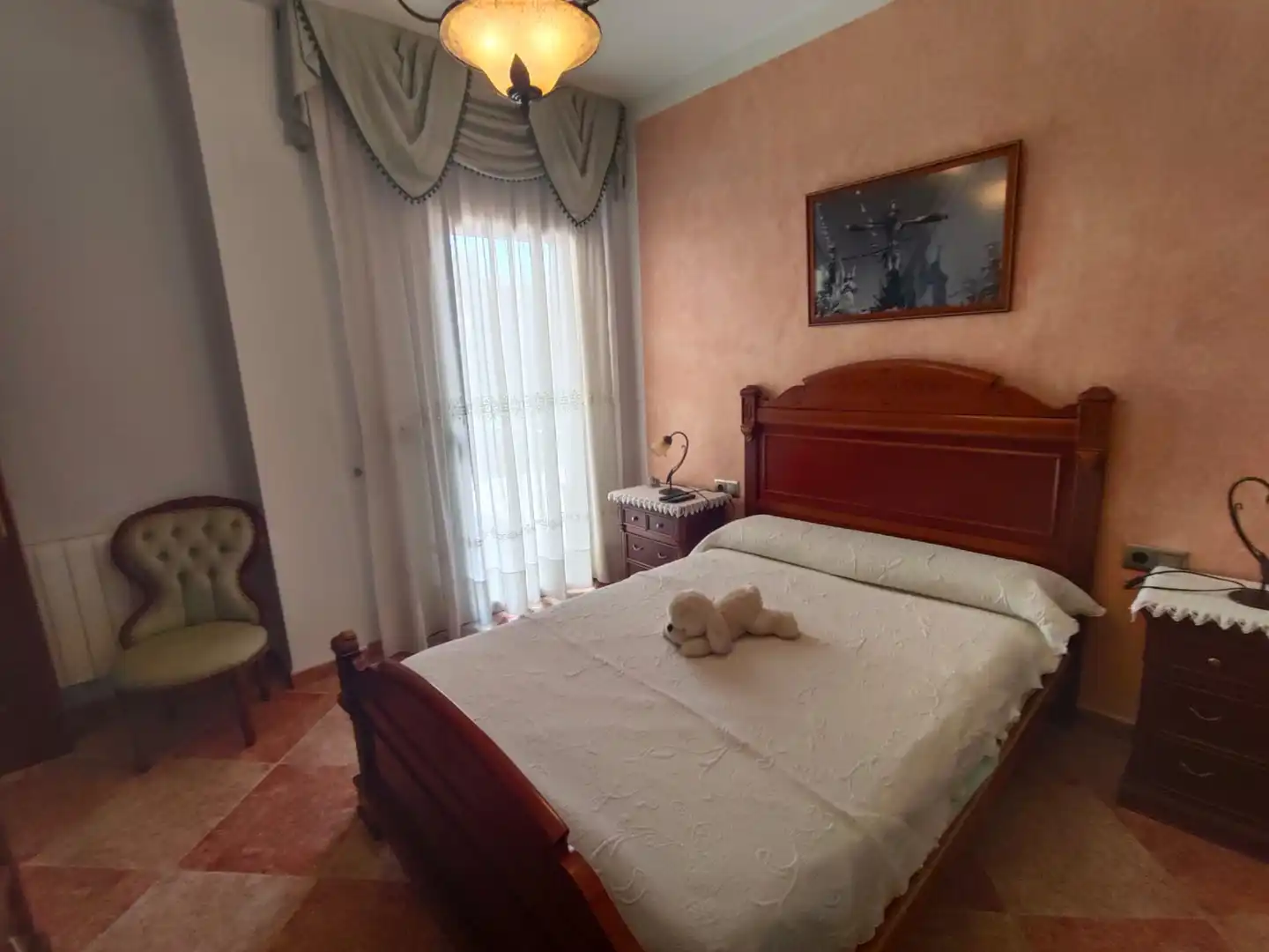 Bedroom of Houses for sale in Lanteira  with Heating, Terrace and Furnished