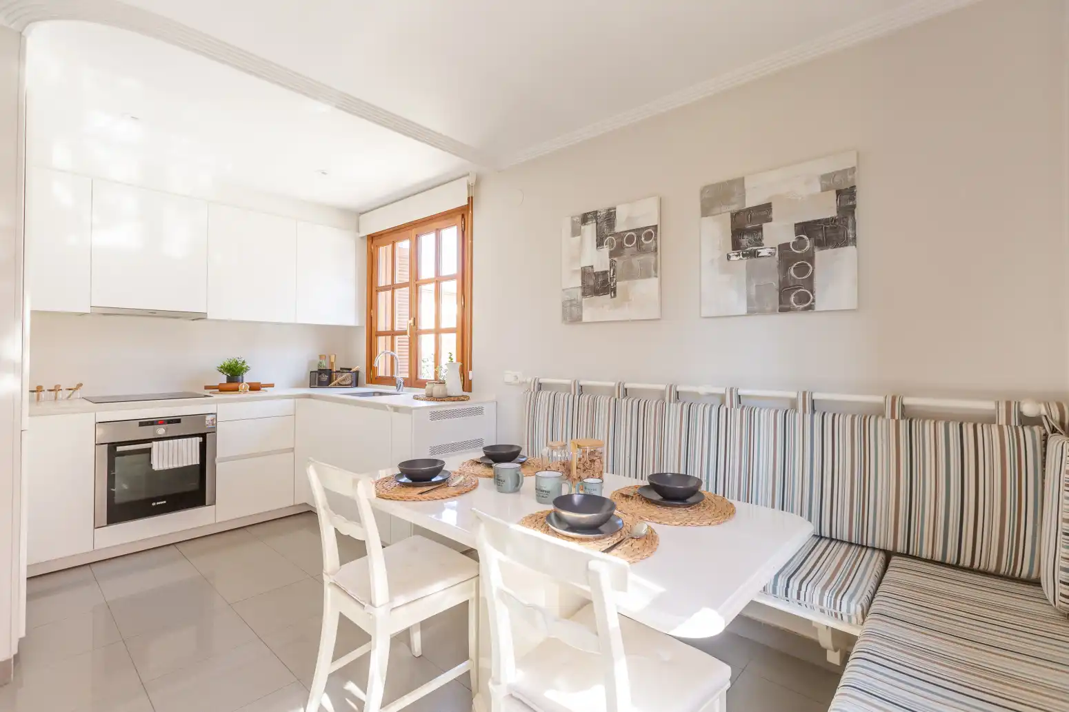 Cocina de Casa o chalet en venta en Zizur Mayor / Zizur Nagusia con Calefacción y Parquet