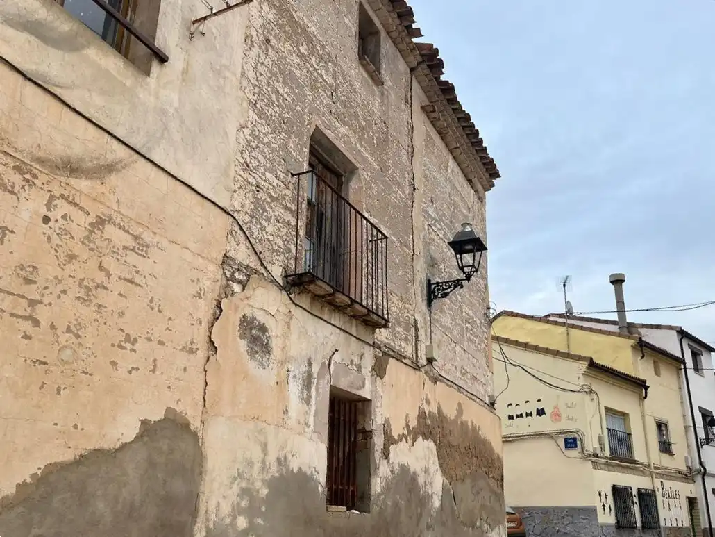 Vista exterior de Casa adosada en venda en Azaila
