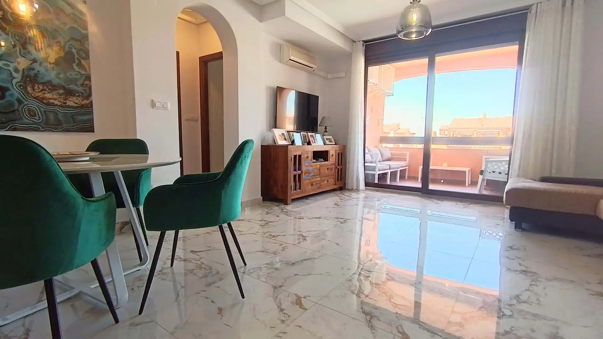 Sala de estar de Piso en venta en Torrevieja con Aire acondicionado, Calefacción y Trastero
