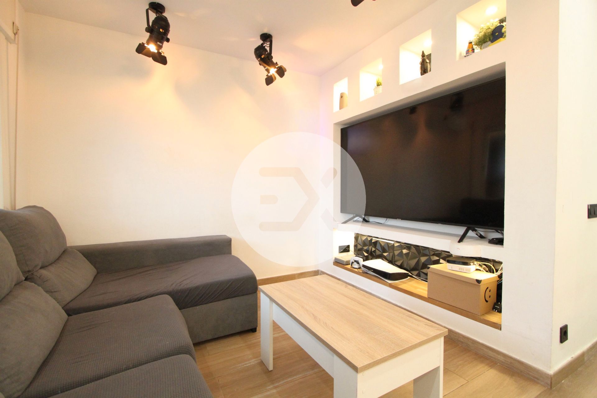 Sala d'estar de Apartament en venda en Castelldefels amb Terrassa i Piscina comunitària