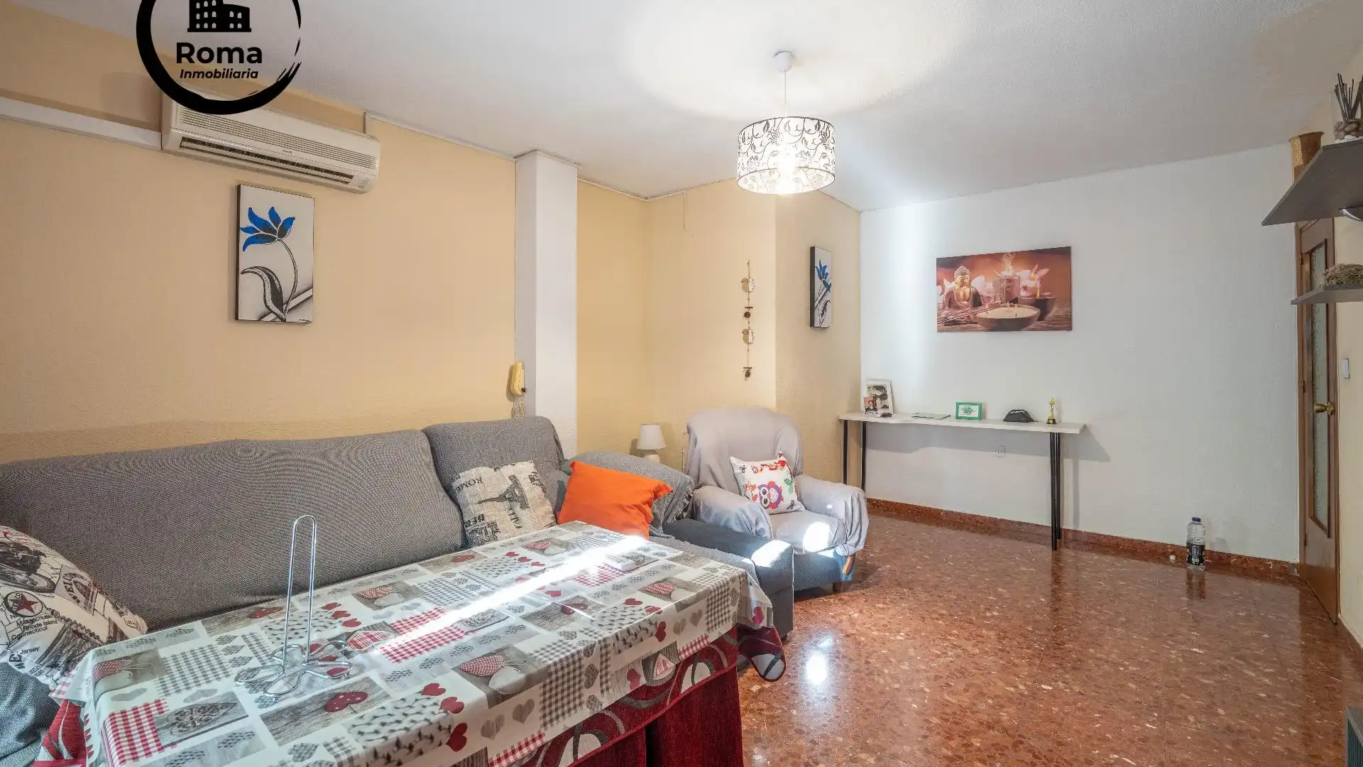 Bedroom of Flat for sale in Maracena  with Air Conditioner, Furnished and Balcony