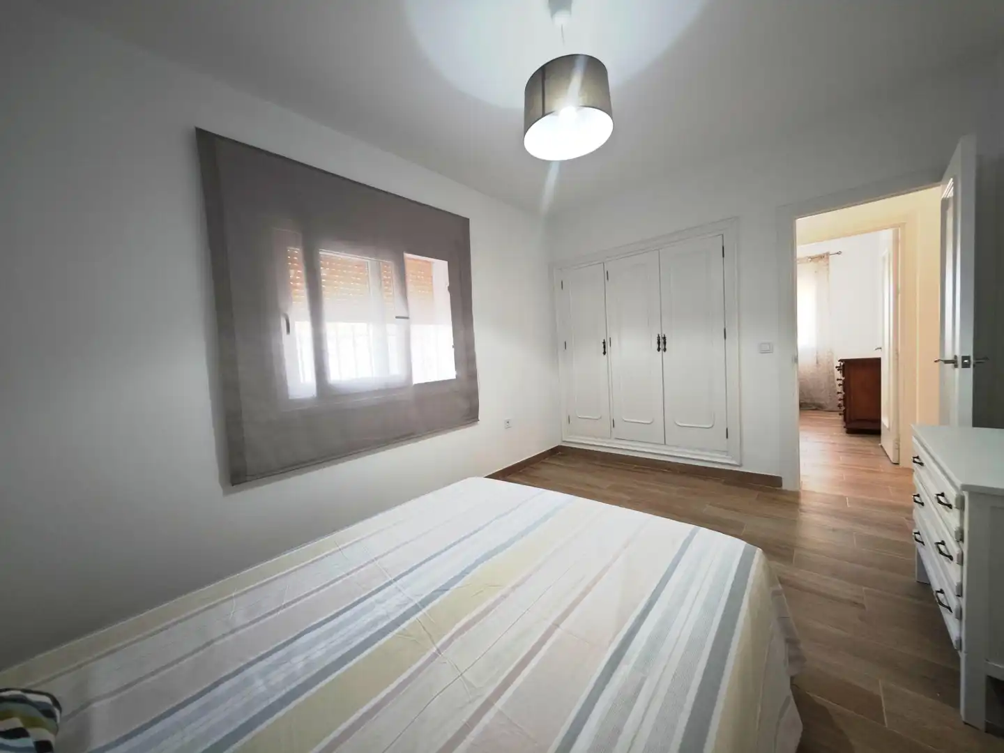Schlafzimmer von Haus oder Chalet zur Miete in Alhaurín de la Torre mit Klimaanlage, Heizung und Privatgarten