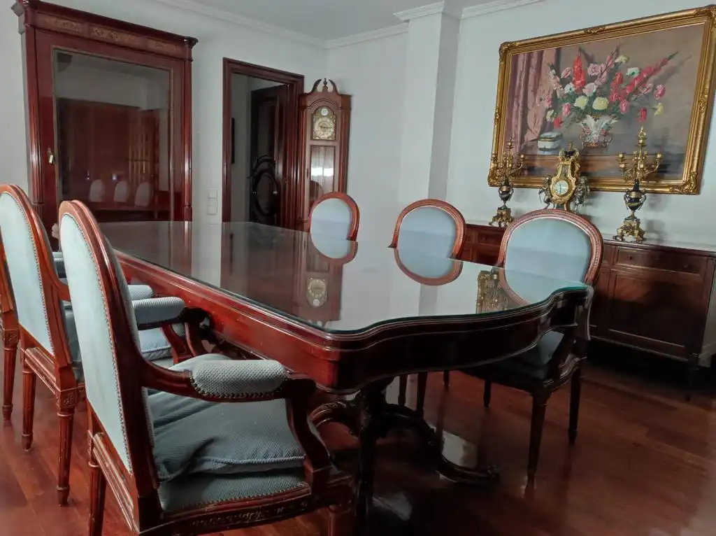 Dining room of Houses for rent in Zaragoza  with Air Conditioner, Heating and Private garden