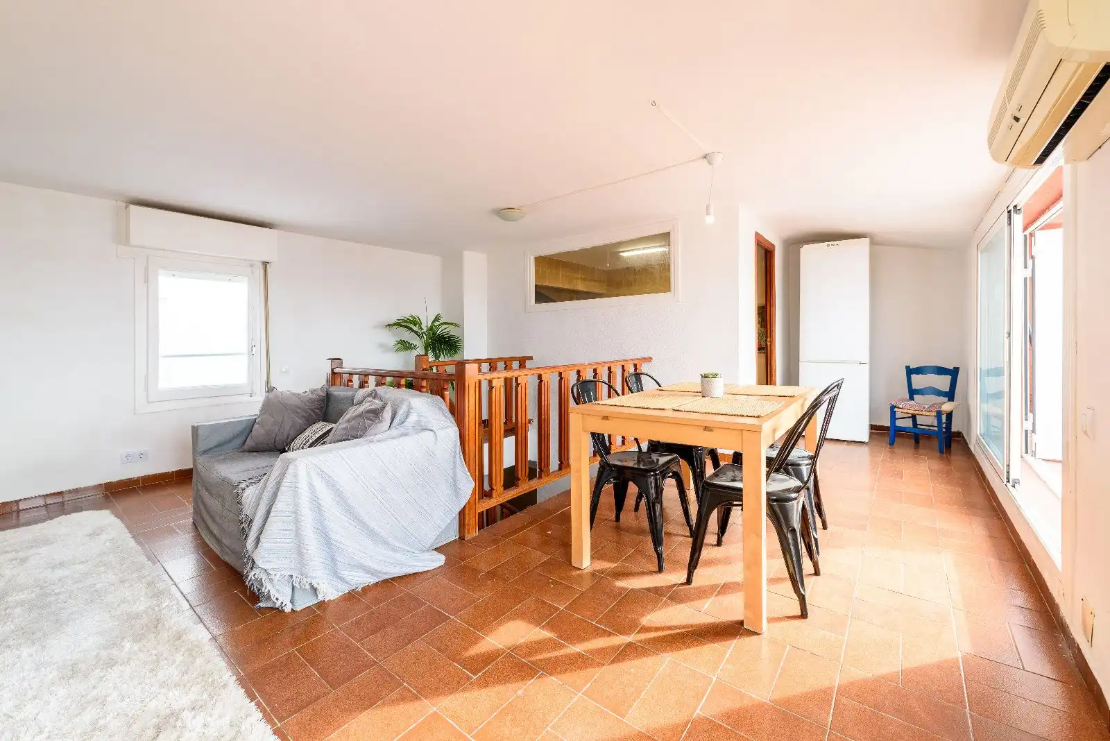 Living room of Duplexes for sale in Torredembarra  with Air Conditioner and Balcony