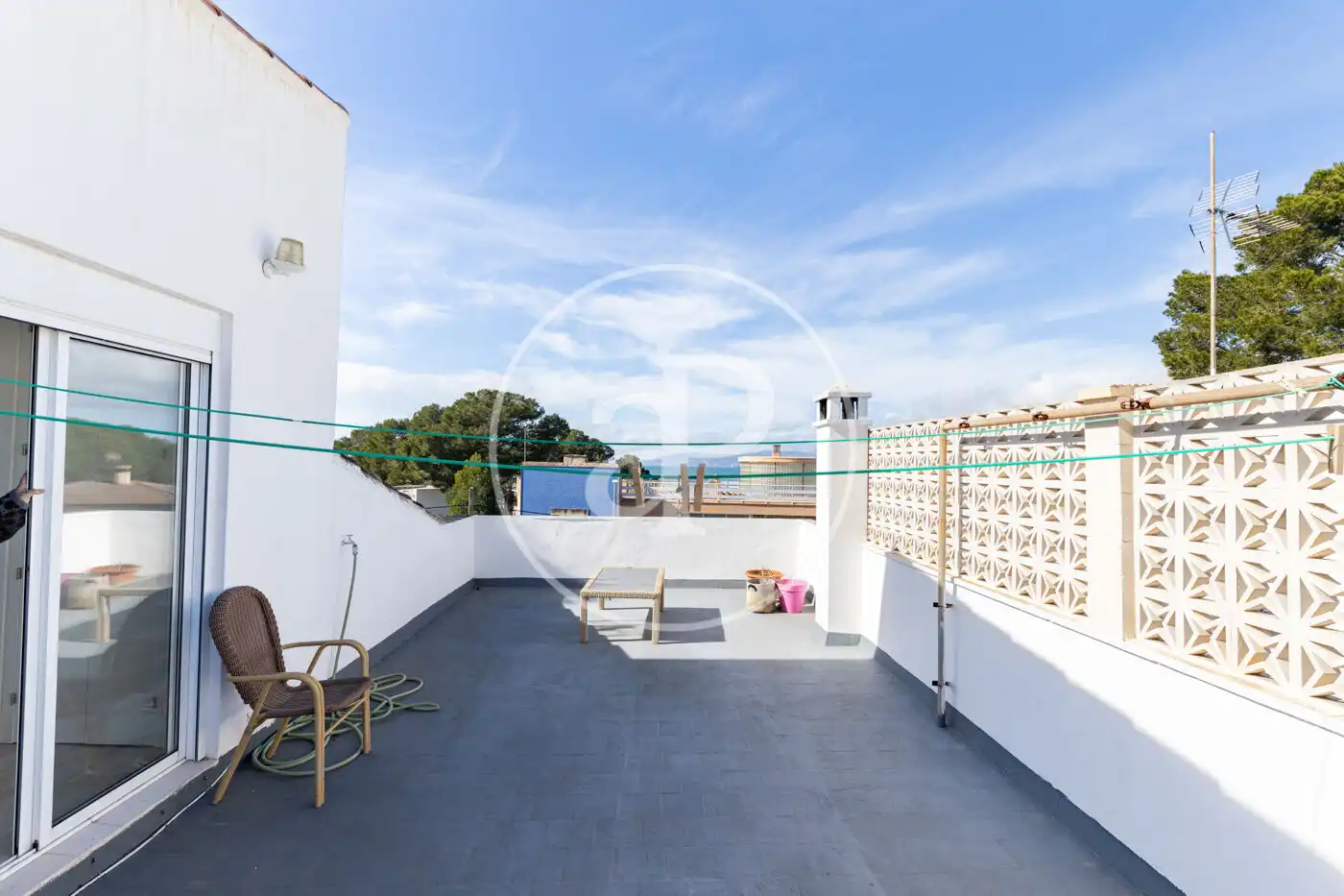 Terrace of Detached homes for sale in Llucmajor  with Air Conditioner, Private garden and Terrace