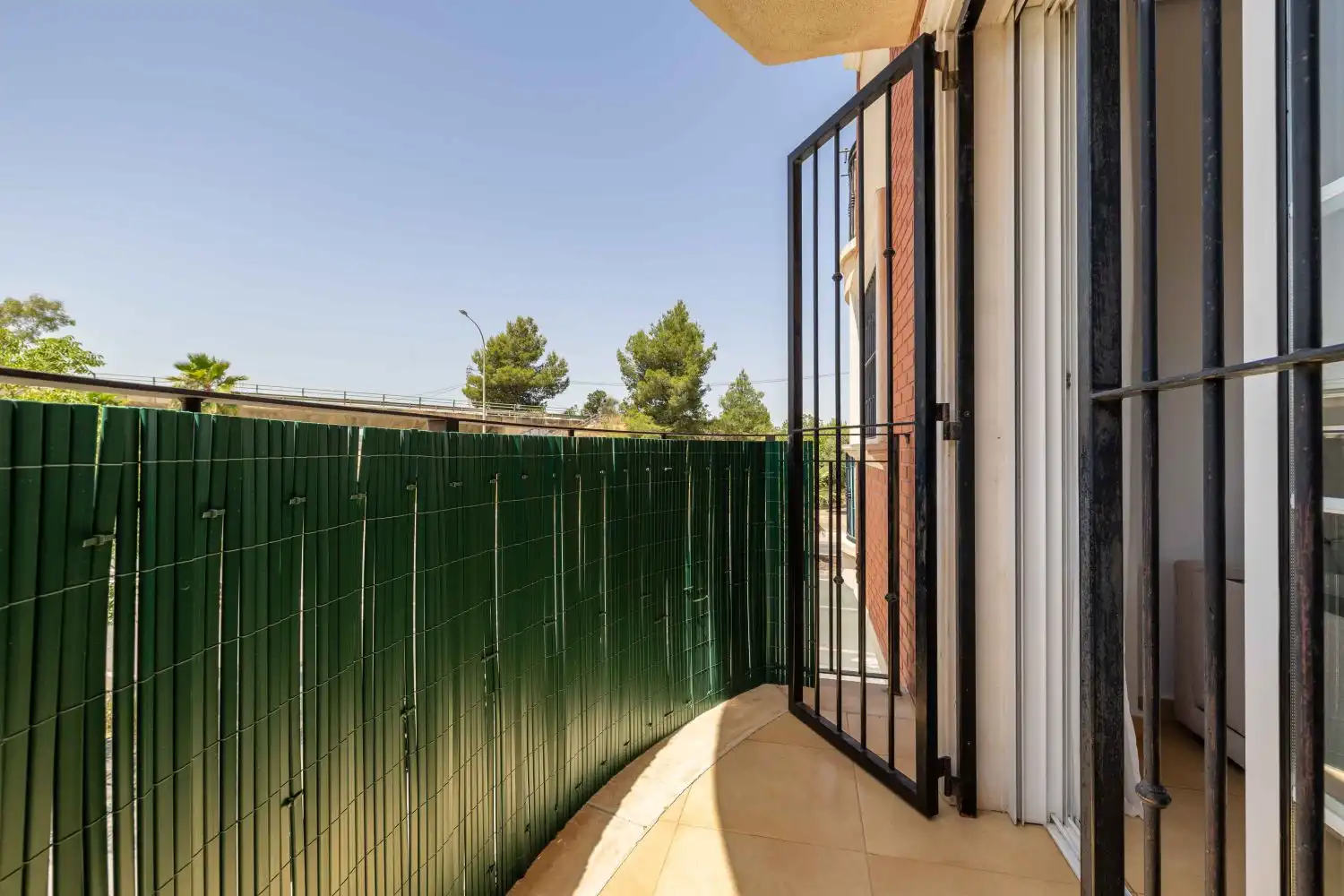 Terraza de Piso de alquiler en Murcia con Aire acondicionado, Calefacción y Trastero