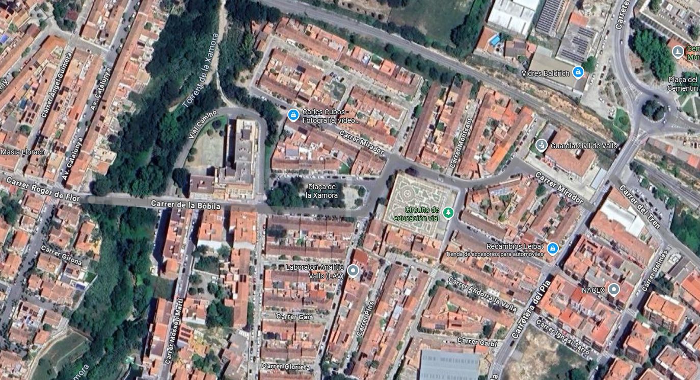 Vista exterior de Piso en venta en Valls
