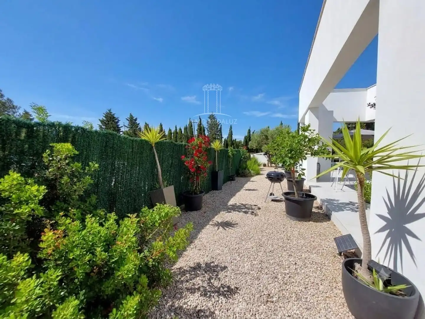 Terrasse von Haus zum Verkauf in Chiclana de la Frontera mit Klimaanlage, Heizung und Schwimmbad