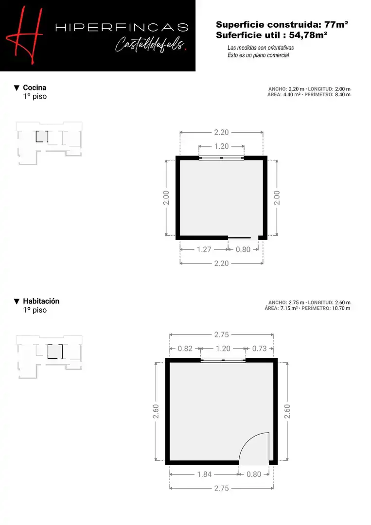 Wohnung zum Verkauf in Castelldefels mit Klimaanlage, Heizung und Terrasse