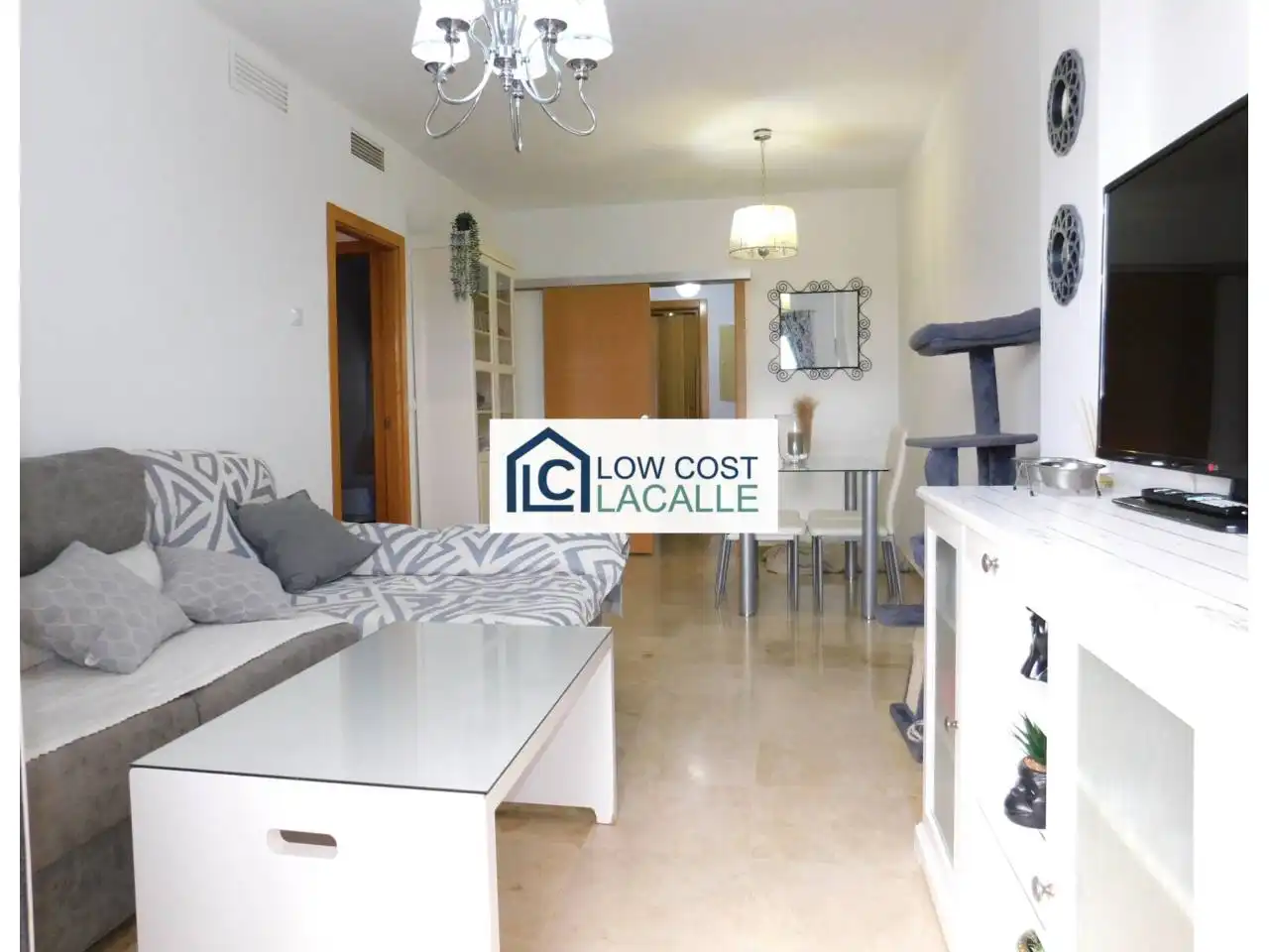 Wohnzimmer von Wohnung zum Verkauf in Jerez de la Frontera mit Klimaanlage, Terrasse und Gemeinschaftspool