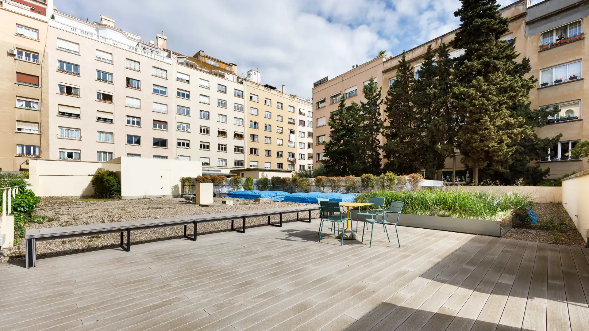 Terraza de Oficina de alquiler en Barcelona con Aire acondicionado, Calefacción y Terraza