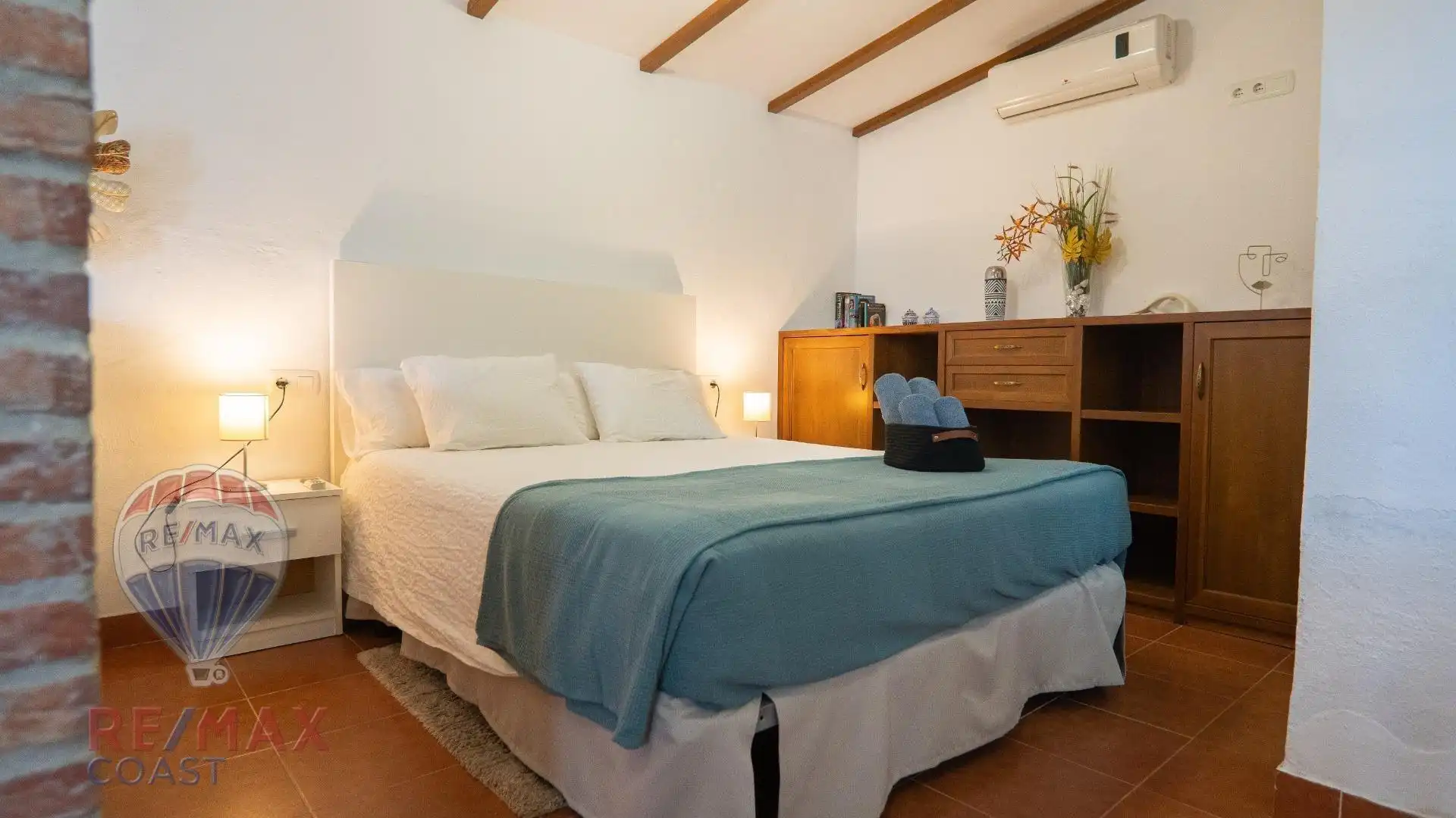 Dormitori de Casa o xalet en venda en Alhaurín de la Torre amb Aire condicionat, Jardí privat i Terrassa