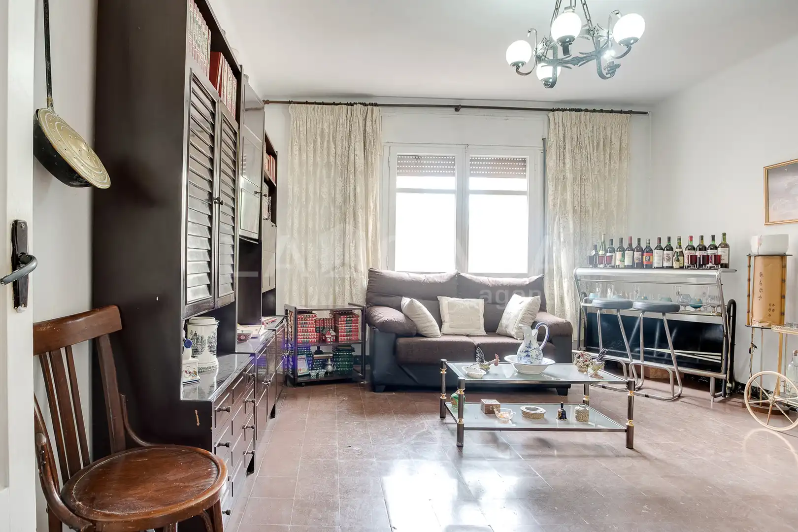 Living room of Flat for sale in Barcelona  with Heating and Terrace