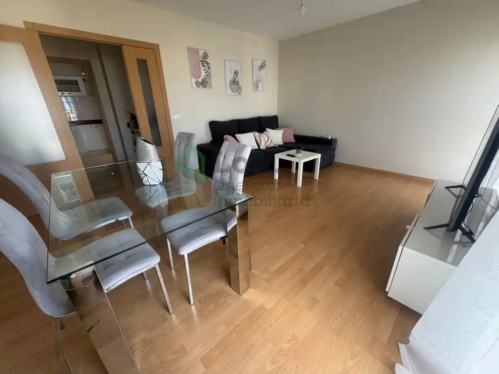 Sala d'estar de Pis de lloguer en Badajoz amb Moblat