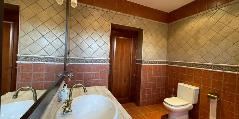 Bany de Casa o xalet en venda en Loja amb Aire condicionat, Jardí privat i Terrassa