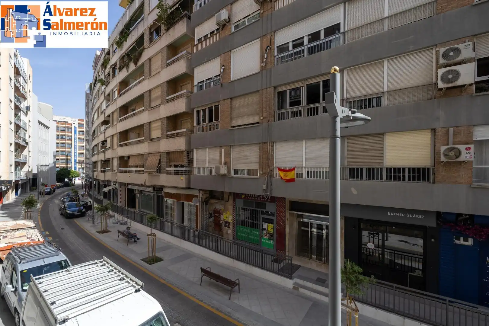 Exterior view of Flat for sale in Granada  with Air Conditioner, Heating and Parquet flooring