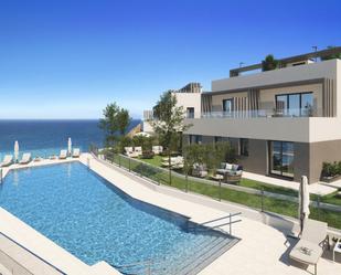 Swimming pool of Single-family semi-detached for sale in Vélez-Málaga  with Air Conditioner, Heating and Private garden