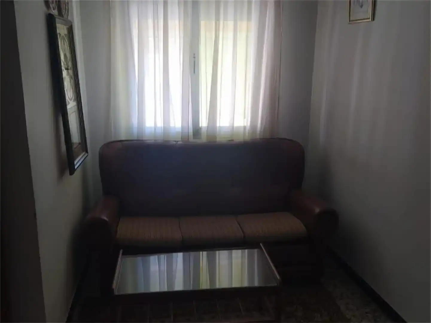 Sala de estar de Casa adosada en venta en A Gudiña  con Amueblado