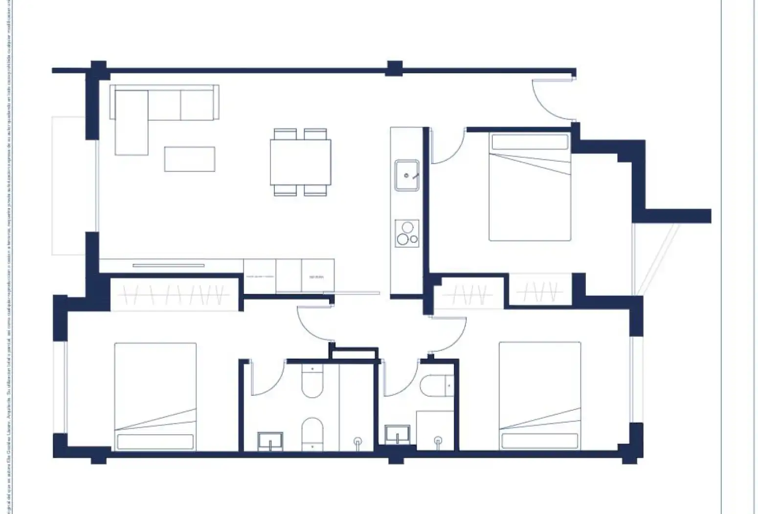 Flat for sale in Torrent  with Air Conditioner, Storage room and Balcony