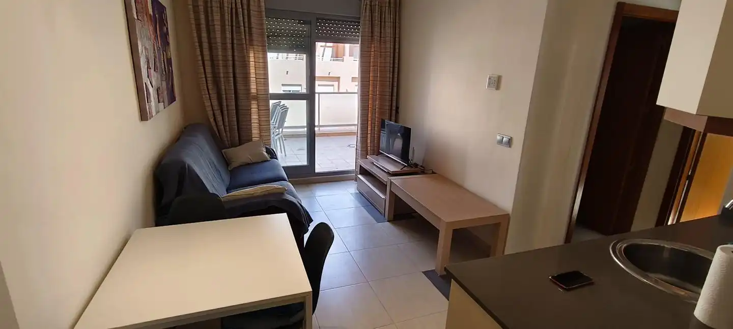 Sala d'estar de Pis de lloguer en Puerto Rey