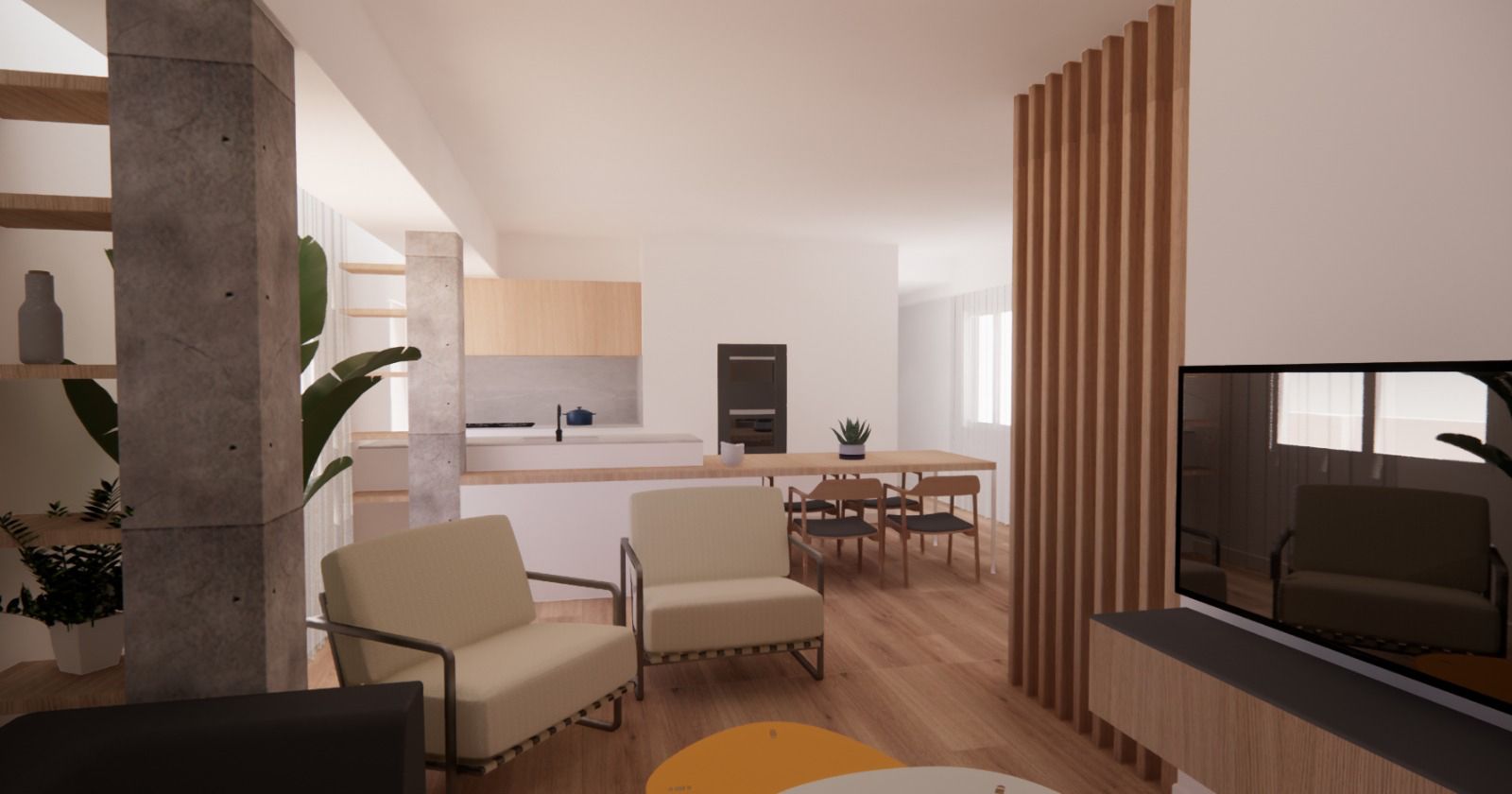 Living room of Flat for sale in  Valencia Capital  with Air Conditioner