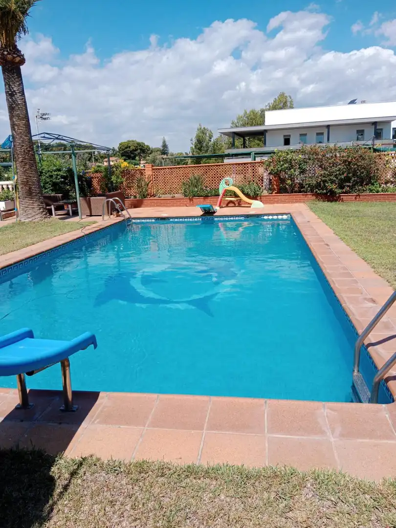 Swimming pool of Houses for sale in Almazora / Almassora  with Air Conditioner, Private garden and Terrace