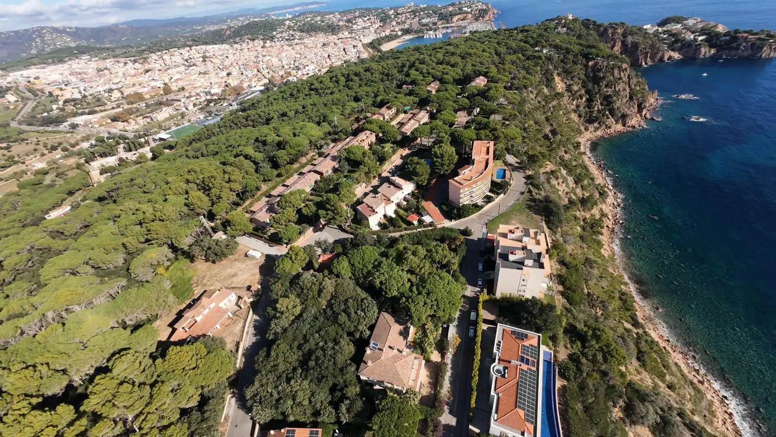 Vista exterior de Casa o chalet en venta en Sant Feliu de Guíxols con Jardín privado