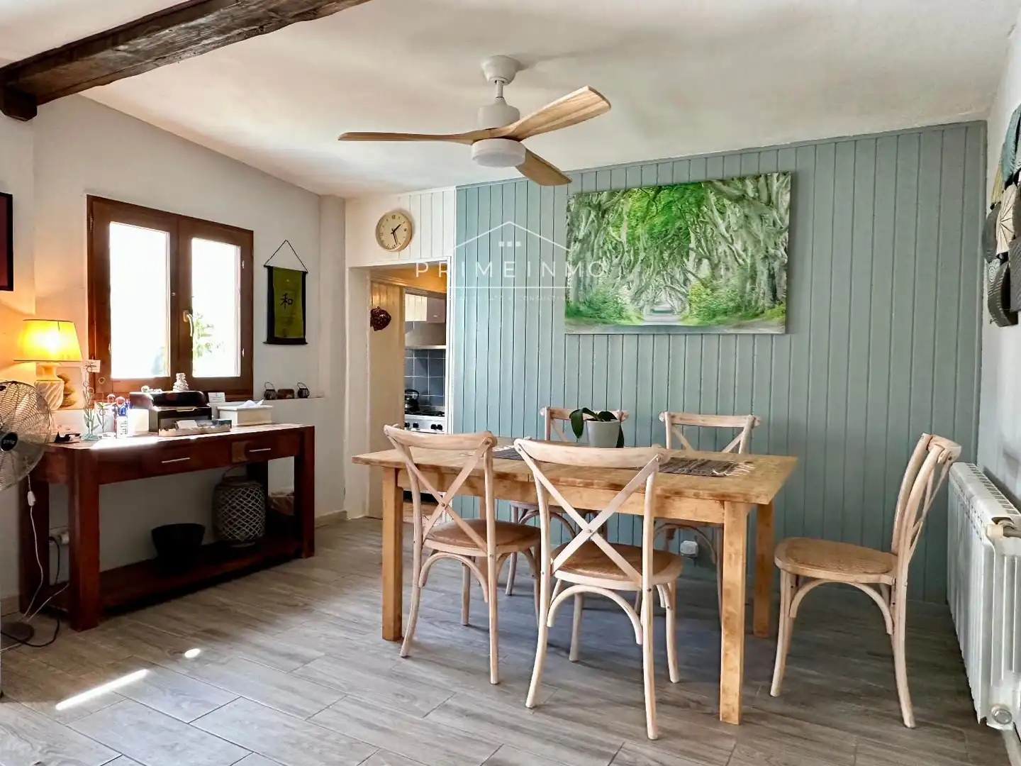 Comedor de Finca rústica en venta en Camarles con Calefacción, Terraza y Trastero